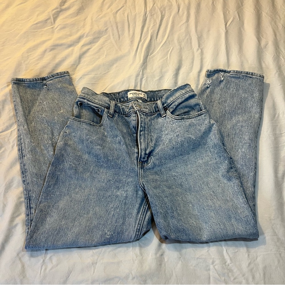 Abercrombie 90’s ultra high rise jeans curve love - extra short